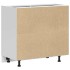 Mueble bajo para fregadero madera contrachapada roble