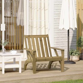 Silla adirondack de jardín madera de pino impregnada