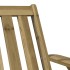 Silla adirondack de jardín madera de pino impregnada