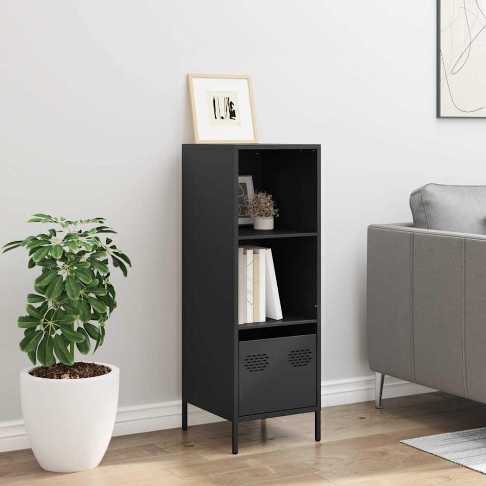 Aparador acero negro 35x39x103,5