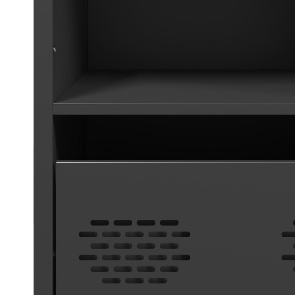 Aparador acero negro 35x39x103,5