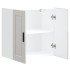 Armario pared cocina Porto madera ingeniería blanca alto