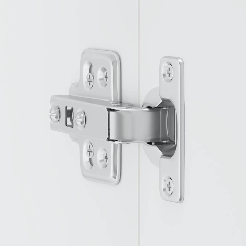 Armario pared cocina Porto madera ingeniería blanca alto