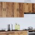 Armario de pared de cocina Porto madera vieja madera