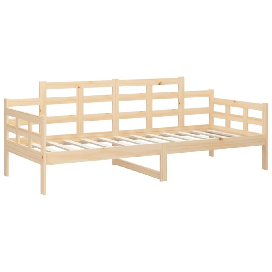 Sofá cama madera maciza de pino 80x200