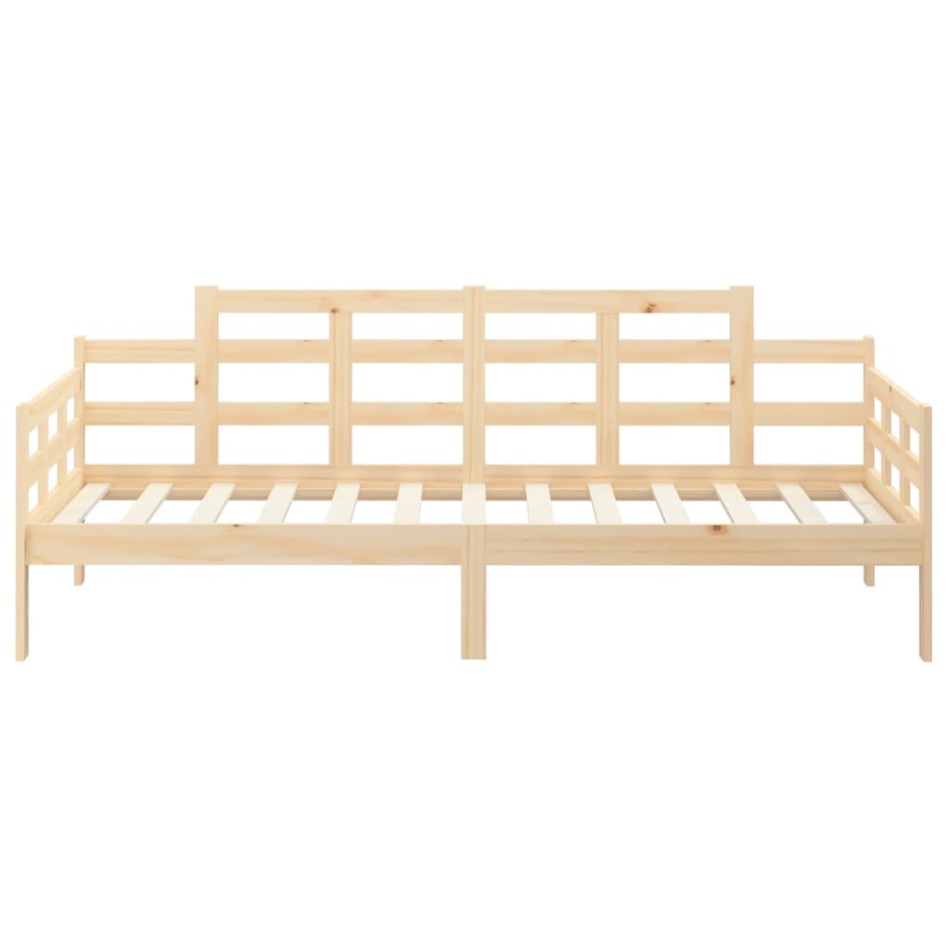 Sofá cama madera maciza de pino 80x200