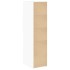 Aparador alto madera de ingeniería blanco 30x42,5x124