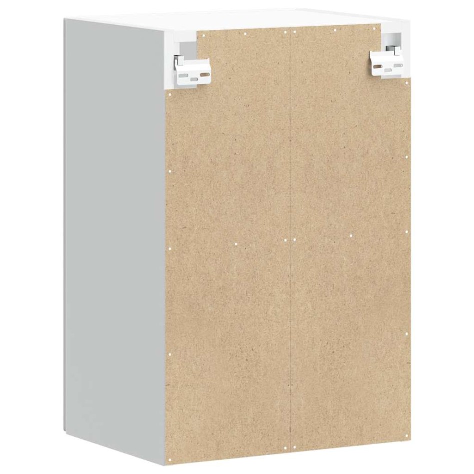 Armario de pared para cocina puerta cristal Lucca gris
