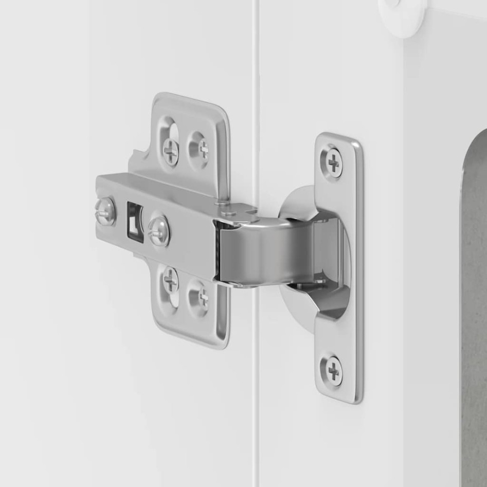 Armario de pared para cocina puerta cristal Lucca gris