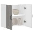 Armario de pared cocina Lucca madera contrachapada gris