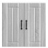 Armario de pared cocina Lucca madera contrachapada gris