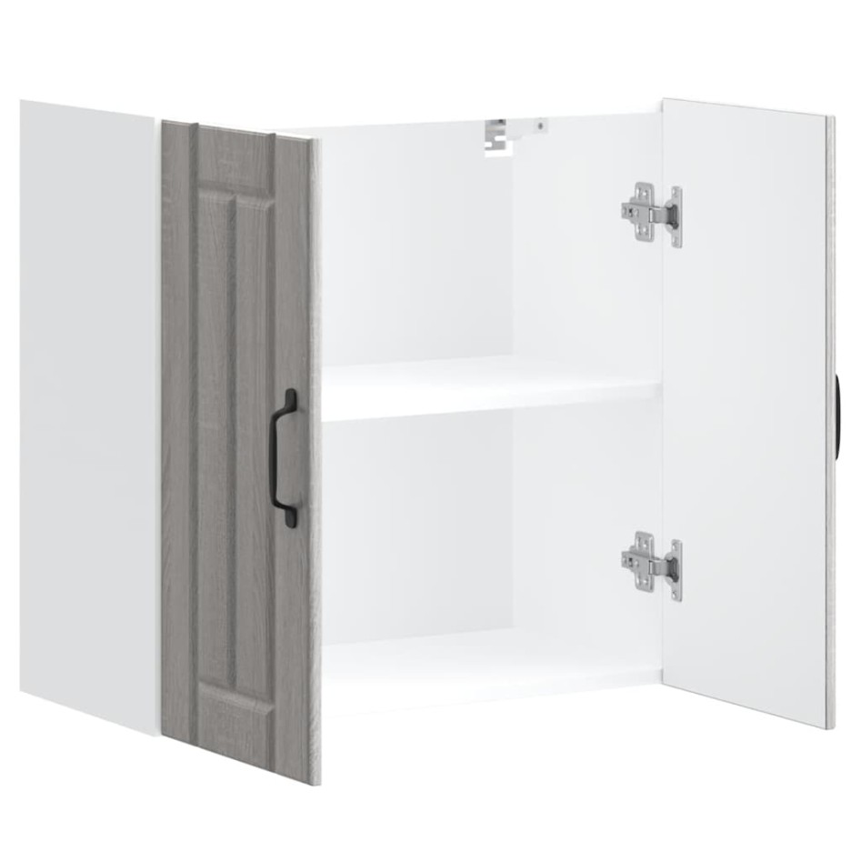 Armario de pared cocina Lucca madera contrachapada gris