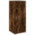 Armario de madera de ingeniería roble ahumado 40x45x103,5