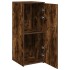 Armario de madera de ingeniería roble ahumado 40x45x103,5