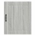 Armario de pared cocina Lucca madera contrachapada gris