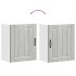 Armario de pared cocina Lucca madera contrachapada gris