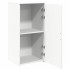 Armario de madera de ingeniería blanco 50x45x103,5