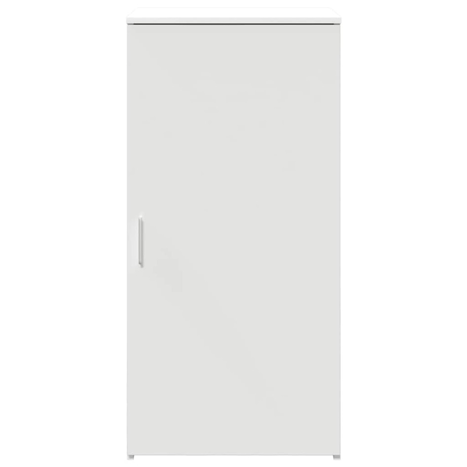 Armario de madera de ingeniería blanco 50x45x103,5