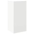 Armario de madera de ingeniería blanco 50x45x103,5