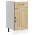 Mueble bajo de cocina Lucca roble