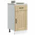 Mueble bajo de cocina Lucca roble
