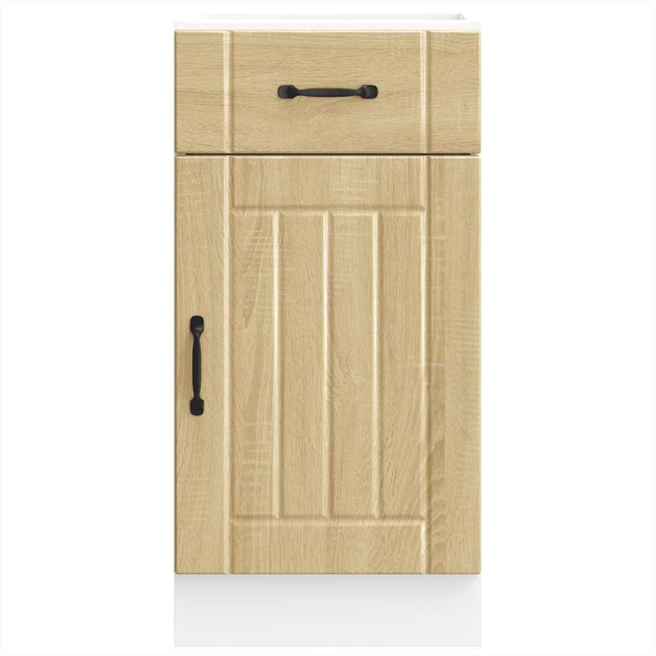 Mueble bajo de cocina Lucca roble