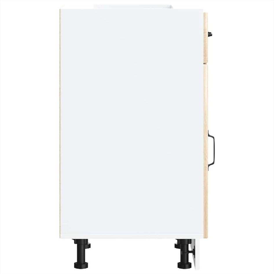 Mueble bajo de cocina Lucca roble