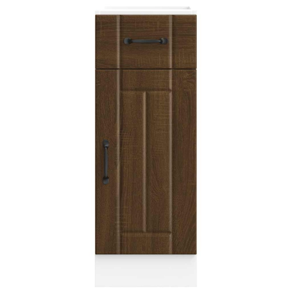 Mueble bajo de cocina Lucca roble