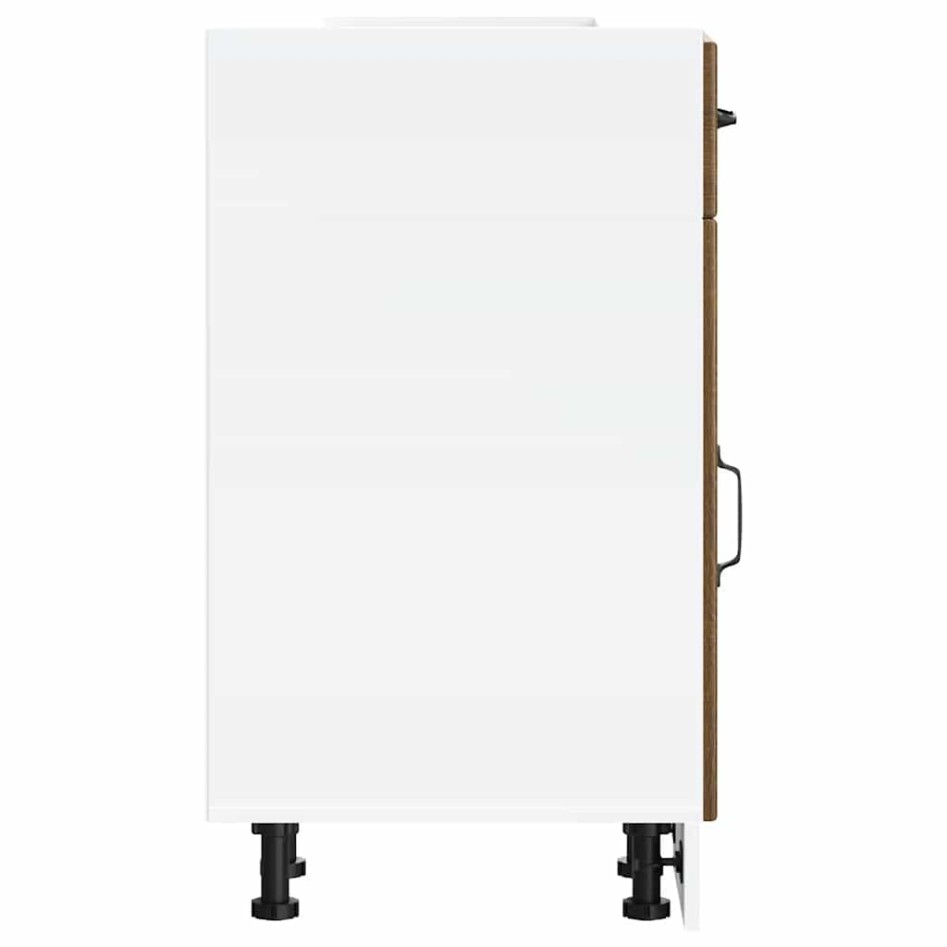 Mueble bajo de cocina Lucca roble