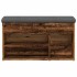 Banco zapatero madera de ingeniería madera vieja 82x32x45,5