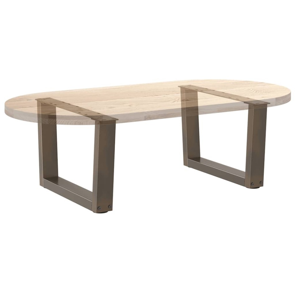 Patas para mesa de comedor en forma de V 2 uds acero