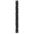 Patas para mesa de comedor forma V 2 uds negro 70x(42-43,3)