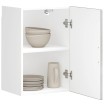 Armario de pared cocina Porto madera ingeniería gris hormigón