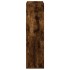 Estantería madera ingeniería color roble ahumado 66x31x112