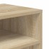 Estantería madera ingeniería color roble 66x31x80