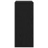 Estantería madera ingeniería negra 60x30x71,5