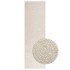 Alfombra ZIZUR apariencia yute interior exterior crema