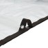 Lona transparente con ojales polietileno 4x10