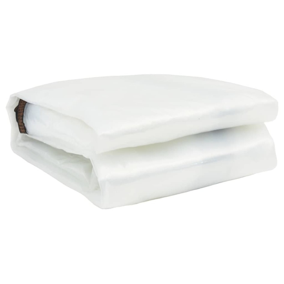 Lona transparente con ojales polietileno 5x12