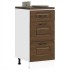 Mueble bajo de cocina Kalmar madera ingeniería de roble