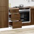 Mueble bajo de cocina Kalmar madera ingeniería de roble