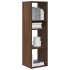 Estantería madera de ingeniería color marrón roble 34x31x112