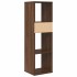 Estantería madera de ingeniería color marrón roble 34x31x112