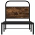 Estructura cama sin colchón 80x200 cm madera roble