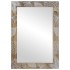 Espejo de baño madera maciza mango 50x3x70