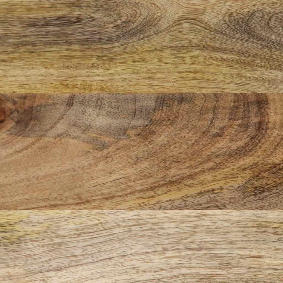 Mesita de noche de madera maciza de mango 40x33,5x46