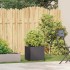 Jardinera de acero laminado en frío negro 40x40x40
