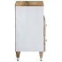Mesita de noche madera maciza de mango 50x33x60