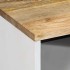 Mesita de noche madera maciza de mango 50x33x60