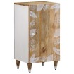 Aparador de madera maciza de mango 40x33,5x75 cm